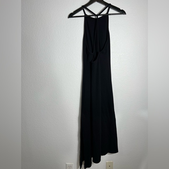 Anthropologie SUNDRY Black Open Back Women Dresses size 1 - Picture 4 of 6